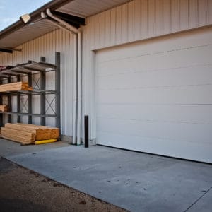 2012 Solid White Garage